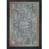 Tapis de salon motif moderne noir 120 X 160 cm