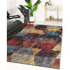 Tapis de salon forme multicolore 70 X 180 cm Tapis de salon forme multicolore 70 X 180 cm