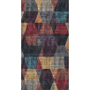 Tapis de salon forme multicolore 70 X 180 cm Tapis de salon forme multicolore 70 X 180 cm