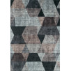 Tapis de salon forme gris 80 X 150 cm Tapis de salon forme gris 80 X 150 cm