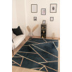 Tapis de salon lignes noir 70 X 180 cm Tapis de salon lignes noir 70 X 180 cm