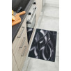 Tapis de salon courbe noir 80 X 150 cm Tapis de salon courbe noir 80 X 150 cm