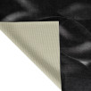 Tapis de salon courbe noir 70 X 180 cm