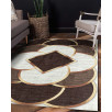 Tapis de salon moderne marron 120 X 160 cm Tapis de salon moderne marron 120 X 160 cm