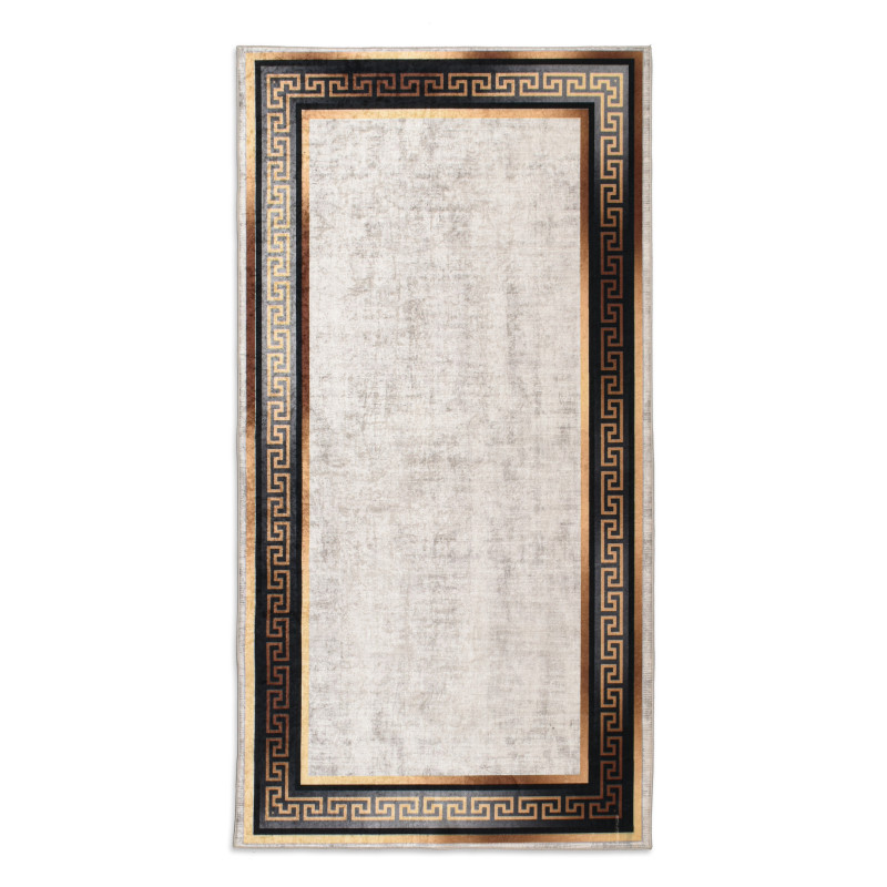 Tapis de salon à motifs doré 120 X 160 cm