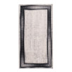 Tapis de salon à motifs gris foncé 160 X 230 cm