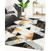 Tapis de salon à forme géométrique doré 70 X 180 cm Tapis de salon à forme géométrique doré 70 X 180 cm