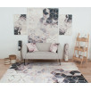 Tapis de salon motif moderne gris 120 X 160 cm Tapis de salon motif moderne gris 120 X 160 cm
