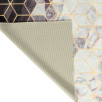 Tapis de salon motif moderne gris 160 X 230 cm Tapis de salon motif moderne gris 160 X 230 cm