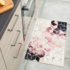 Tapis de salon motif moderne rose 120 X 160 cm Tapis de salon motif moderne rose 120 X 160 cm