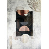 Tapis de salon à motifs gris 160 X 230 cm Tapis de salon à motifs gris 160 X 230 cm