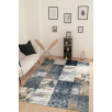 Tapis de salon à motifs gris 80 X 150 cm
