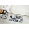 Tapis de salon à motifs gris 120 X 160 cm Tapis de salon à motifs gris 120 X 160 cm