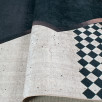 Tapis de salon à motifs gris 160 X 230 cm