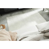 Tapis de salon lavable en machine motif uni crème 160 X 230 cm Tapis de salon lavable en machine motif uni crème 160 X 230 cm