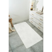 Tapis de salon lavable en machine motif uni crème 180 X 290 cm Tapis de salon lavable en machine motif uni crème 180 X 290 cm