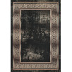Tapis de salon à motifs noir 160 X 230 cm Tapis de salon à motifs noir 160 X 230 cm