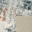 Tapis de salon à motifs crème 80 X 150 cm Tapis de salon à motifs crème 80 X 150 cm