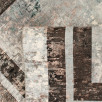 Tapis de salon gris 70 X 180 cm