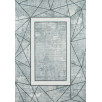 Tapis moderne motif gris 80 X 150 cm
