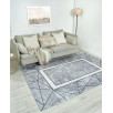Tapis moderne motif gris 70 X 180 cm