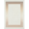Tapis de salon motif rectangulaire crème 70 X 180 cm Tapis de salon motif rectangulaire crème 70 X 180 cm