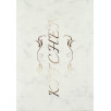 Tapis cuisine lavable beige 80 X 150 cm