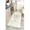 Tapis cuisine lavable beige 80 X 150 cm