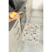 Tapis Stampa crème 80 X 150 cm Tapis Stampa crème 80 X 150 cm
