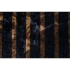 Tapis de salon motif arc doré lavable en machine 160 X 230 cm