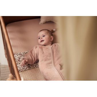Drap-housse Jersey 60x120cm - Wild Rose - 2 Unités
