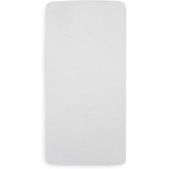 Drap-housse tissu Coton 60x120cm - Blanc - 2 Unités