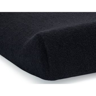 Housse matelas à langer Double Jersey 50x70cm Black