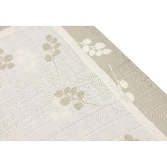Serviette Gaze de Coton Twig - Olive Green - 3 Unités