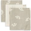 Serviette Gaze de Coton Twig - Olive Green - 3 Unités