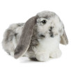 Peluche Lapin bélier gris
