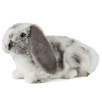 Peluche Lapin bélier gris
