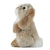 Peluche Lapin brun assis