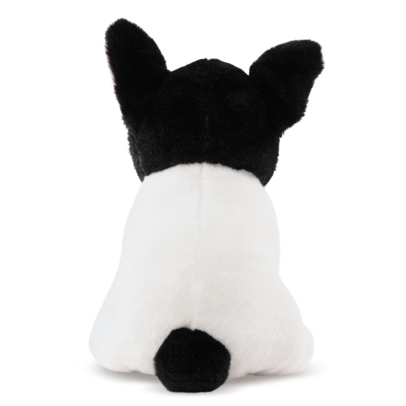 Peluche Bouledogue Français noir & blanc