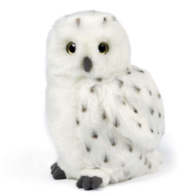 Peluche Chouette blanche 20 cm
