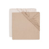 Drap-housse Jersey 40/50x80/90cm - Blush/Wild Rose - 2 Unités