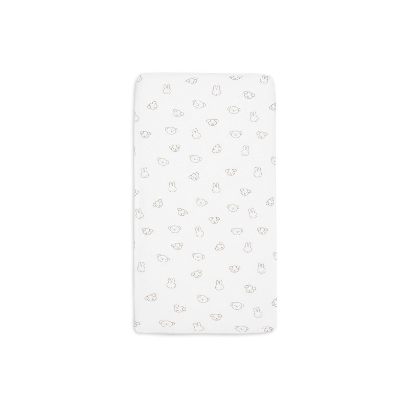 Drap-housse Jersey 60x120cm - Miffy and Friends