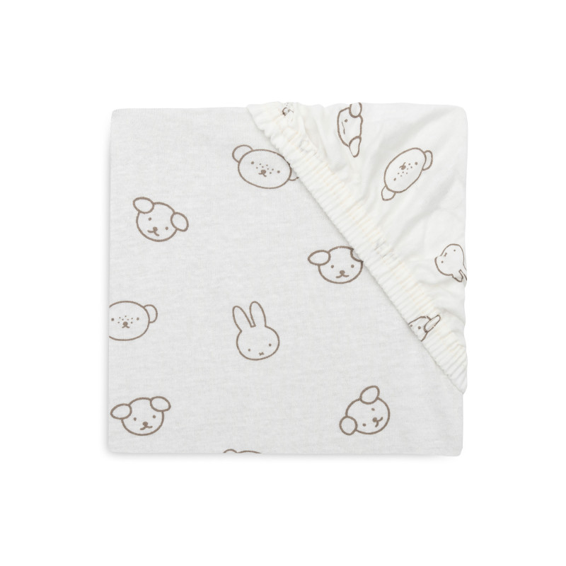 Drap-housse Jersey 60x120cm - Miffy and Friends
