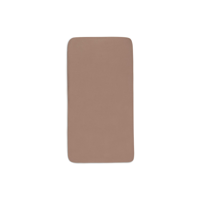 Drap-housse Jersey 60x120cm - Milky Coffee
