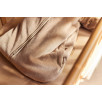 Gigoteuse sans Manches 70cm Velvet - Milky Coffee