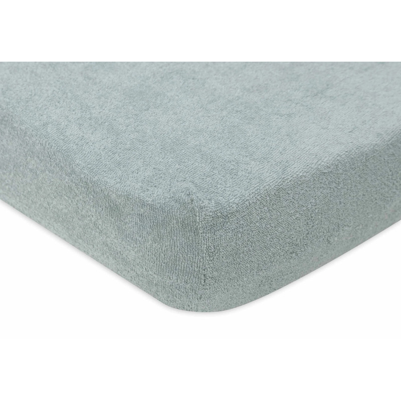 Housse matelas à langer Éponge 75x85cm Sea Green - 2 Unités