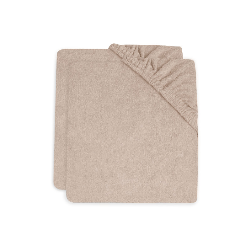 Housse matelas à langer Éponge 75x85cm Wild Rose - 2 Unités