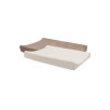 Housse matelas à Langer Éponge 50x70cm Milky Coffee/Ivory - 2 Unités Housse matelas à Langer Éponge 50x70cm Milky Coffee/Ivory - 2 Unités