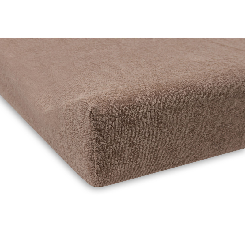 Housse matelas à Langer Éponge 50x70cm - Milky Coffee - 2 Unités