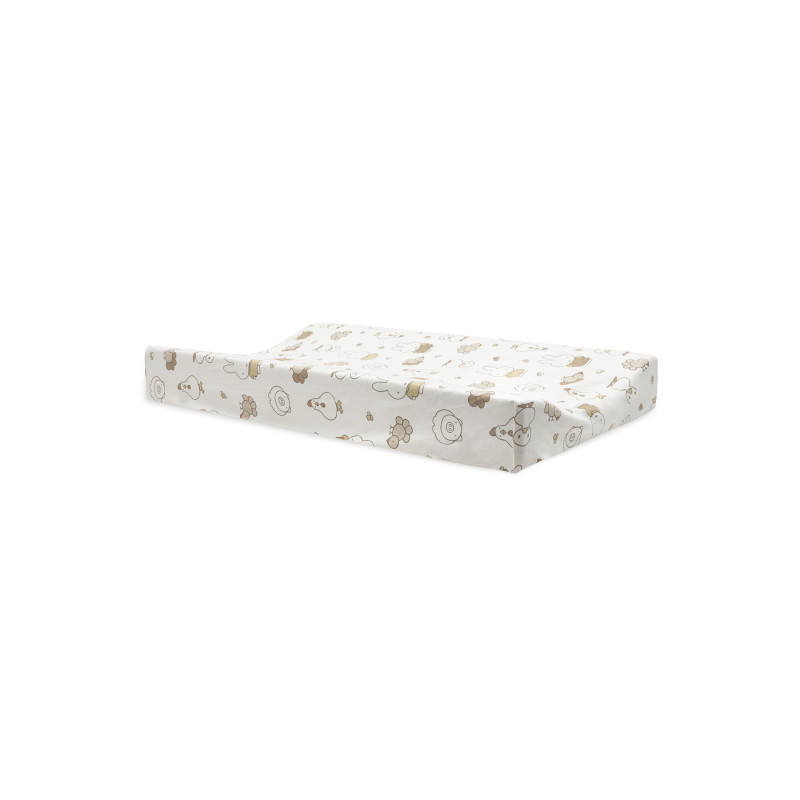 Housse Matelas à Langer Jersey 50x70cm - Miffy Family Farm